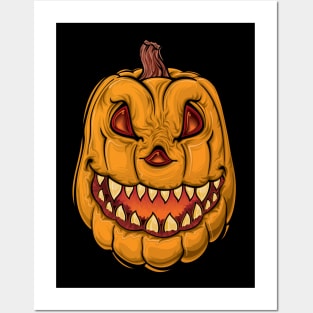 Evil Jack O Lantern - Halloween Posters and Art